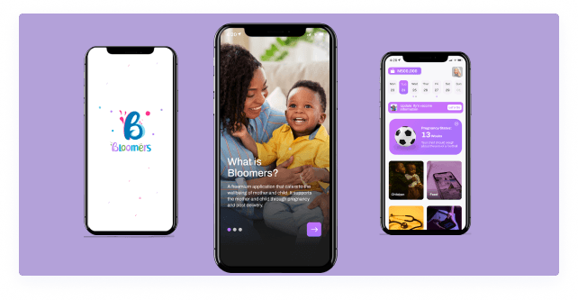 Bloomers for An application that helps expecting mother and child.